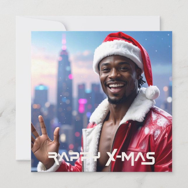 RAPPY X-MAS HOLIDAY CARD (Front)