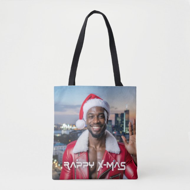 RAPPY X-MAS TOTE BAG (Front)