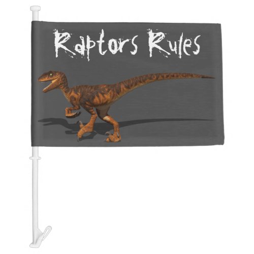 Raptor 1 3D Car Flag