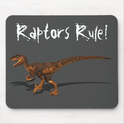 Raptor 1 3D Mouse Pad