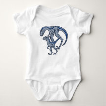 Raptor dinosaur infant newborn boy girl