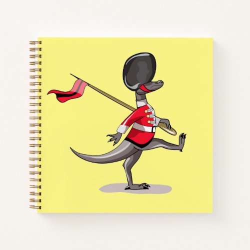 Raptor Dressed As A British Guard Notebook