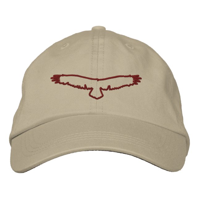 Raptor Embroidered Baseball Hat (Front)