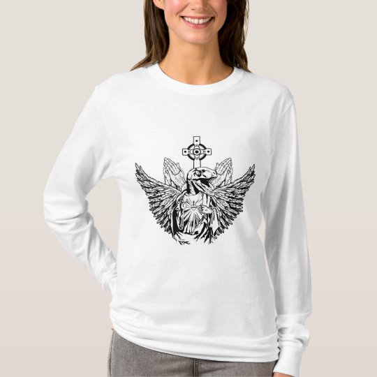 Raptor Jesus Loves You T-Shirt