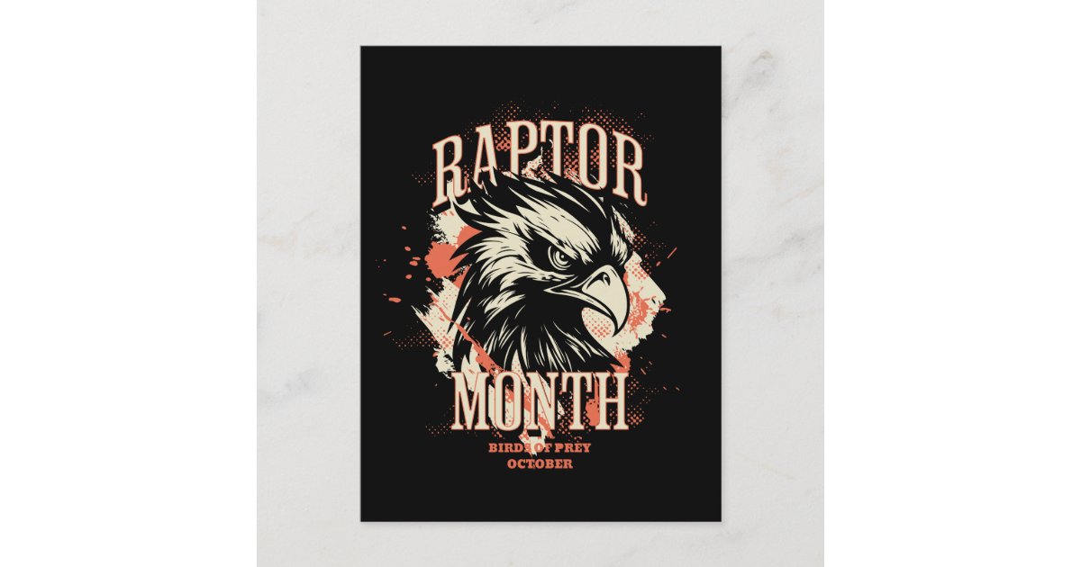 Raptor Month, Hawk Postcard | Zazzle