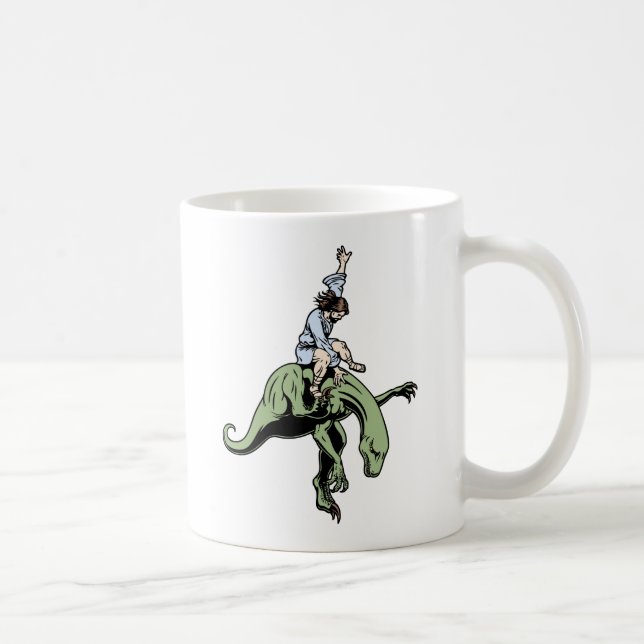 Raptor Rodeo Jesus Coffee Mug (Right)