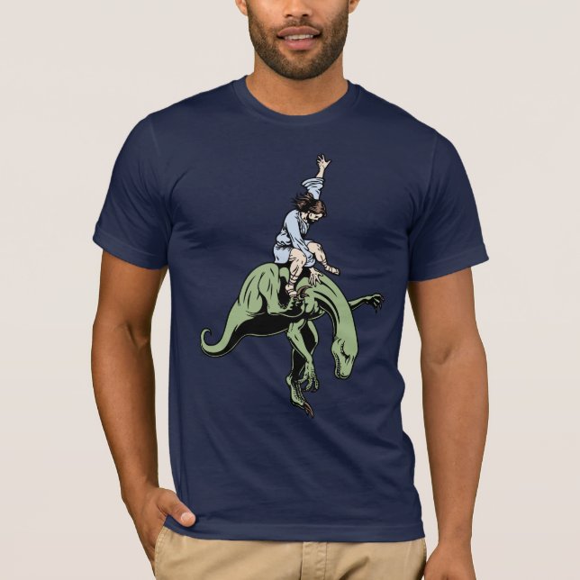 Raptor Rodeo Jesus T-Shirt (Front)