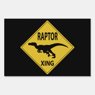 Raptor Xing Sign