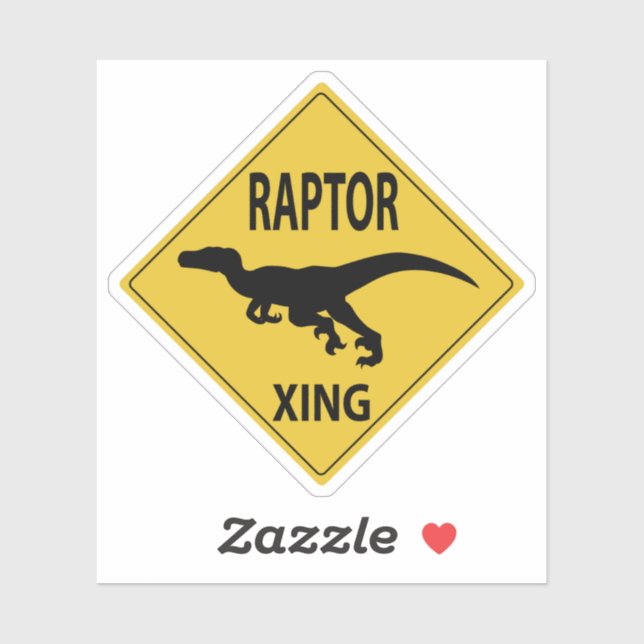Raptor XING Sticker (Sheet)