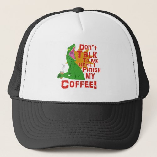 Raptors and Coffee Trucker Hat