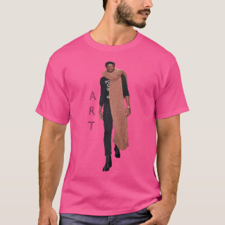 Raptor'S Serge Ibaka Does Art T-Shirt