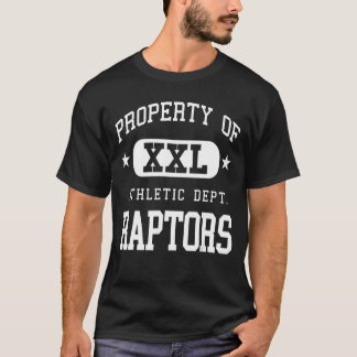 Raptors XXL Athletic School Property T-Shirt