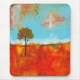 Rapture Abstract Landscape Tree Art Painting Mouse Pad