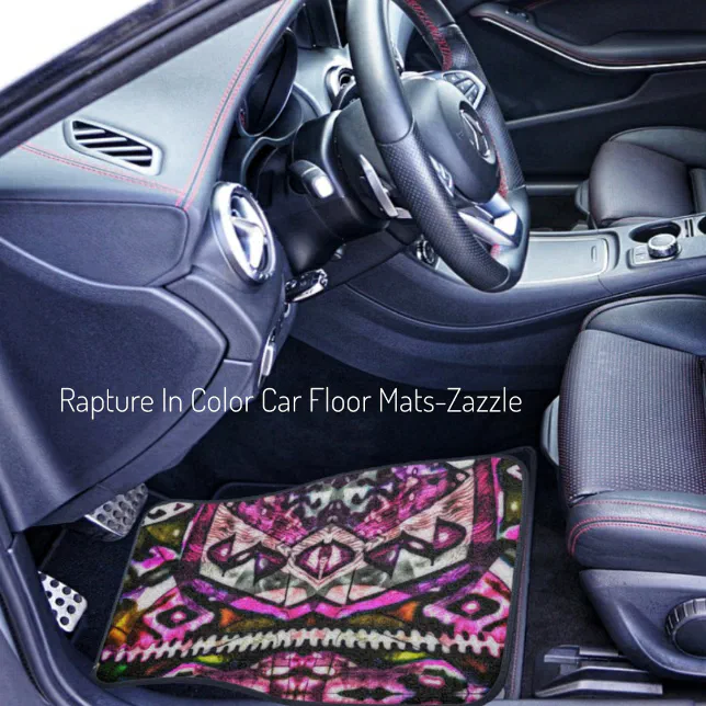 Rapture R 2 Color Rapture In Color Car Floor Mat | Zazzle