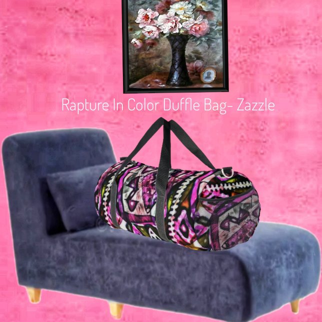 Rapture In Color  Duffle Bag (Creator Uploaded)