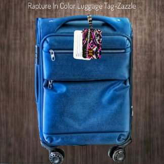 Rapture In Color Luggage Tag