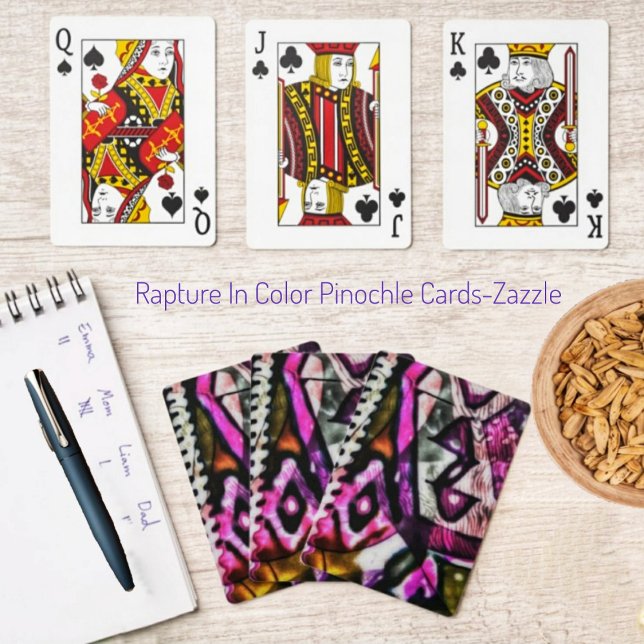 Rapture In Color Pinochle Cards (Creator Uploaded)