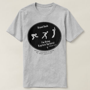Rapture Sprintz! (Grey) by Troy Goss T-Shirt