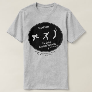 Rapture Sprintz!  (Grey) by Troy Goss T-Shirt