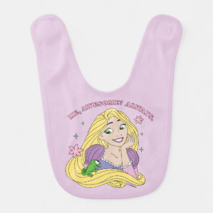 Rapunzel Always Awesome Baby Bib