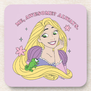 Rapunzel Always Awesome Beverage Coaster