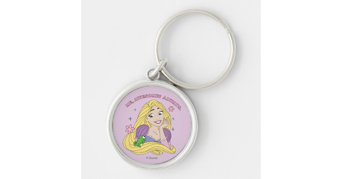 Rapunzel Always Awesome Keychain | Zazzle