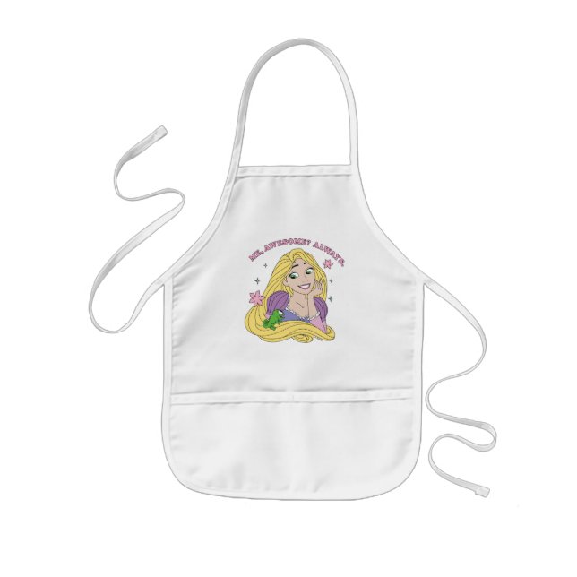 Rapunzel Always Awesome Kids' Apron (Front)
