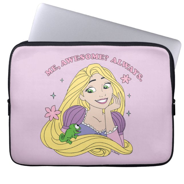 Rapunzel Always Awesome Laptop Sleeve (Front)