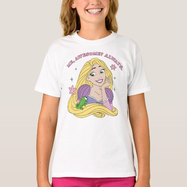 Rapunzel Always Awesome T-Shirt (Front)
