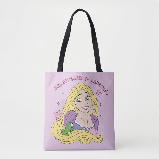 Rapunzel Always Awesome Tote Bag (Front)