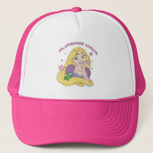 Rapunzel Always Awesome Trucker Hat (Front)