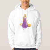 Tangled Rapunzel & Pascal Hoodie, Men's, Size: Adult S, White