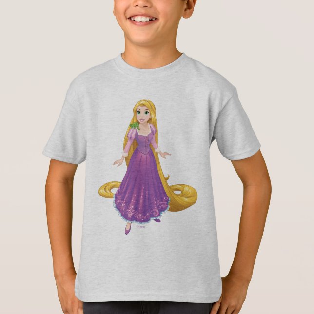 Rapunzel And Pascal T-Shirt (Front)