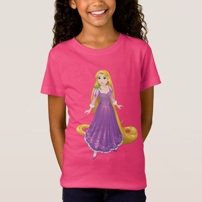 Rapunzel And Pascal T-Shirt (Front)