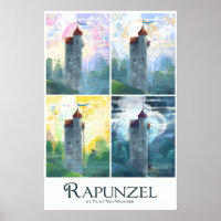 Rapunzel Art Series