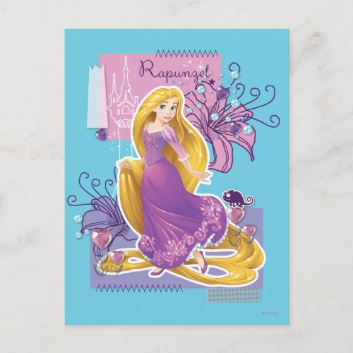 Rapunzel _ Artistic Princess Postcard