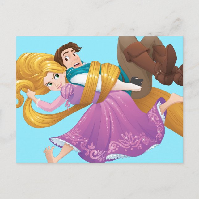 Rapunzel | Bad Hair Day Postcard (Front)