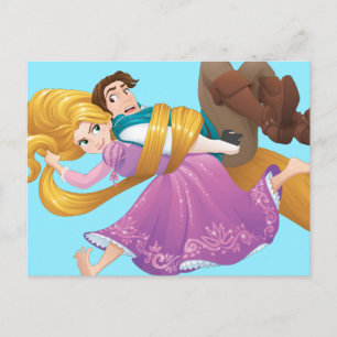 Rapunzel Bad Hair Day Postcard