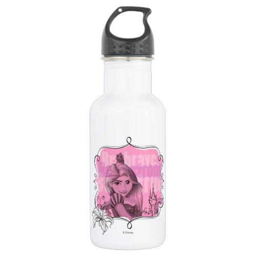 Rapunzel  Be Brave Be Strong Be True Stainless Steel Water Bottle