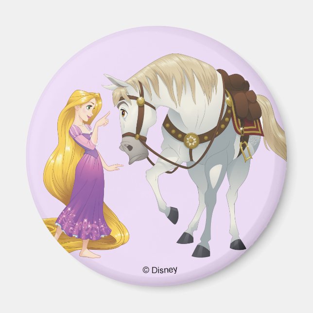 Rapunzel | Besties 4Ever Magnet (Front)