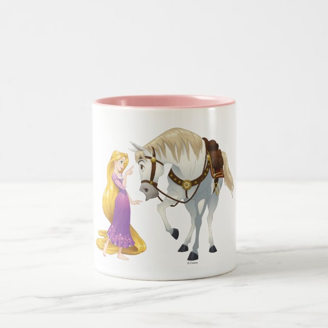Rapunzel | Besties 4Ever Two-Tone Coffee Mug (Center)