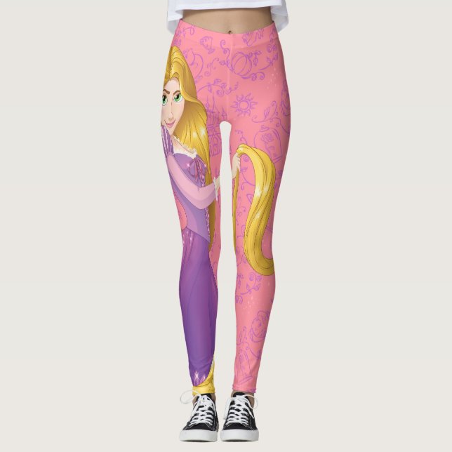 Rapunzel | Big Hair Day Leggings (Front)