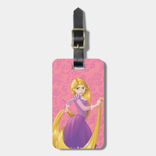 Rapunzel  Big Hair Day Luggage Tag