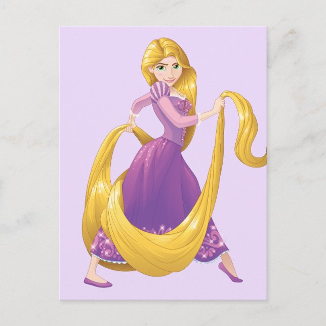 Rapunzel | Big Hair Day Postcard (Front)