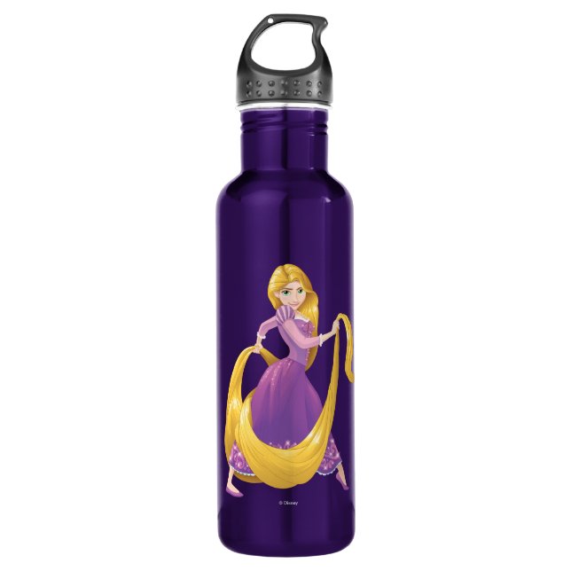 Rapunzel | Big Hair Day Water Bottle (Front)