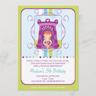 Rapunzel Birthday Invitation