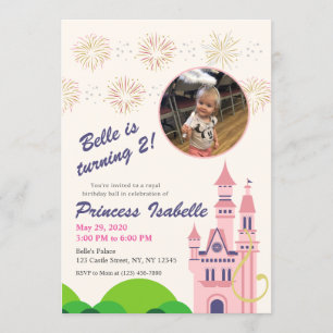 Rapunzel Birthday Party Invitation