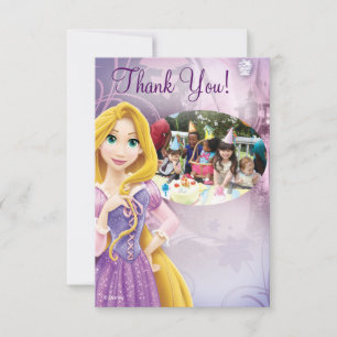 Rapunzel Birthday Thank You Cards