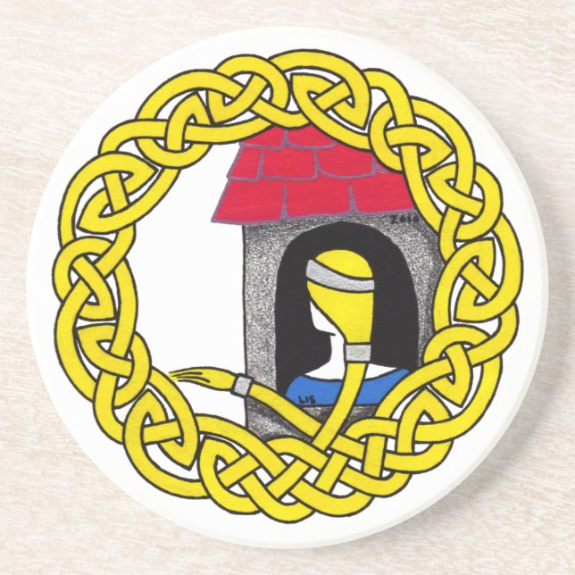 Rapunzel coasters (Front)
