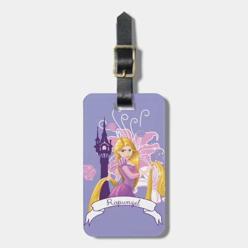 Rapunzel _ Determined Luggage Tag